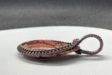 Colorful Sonoran Dendritic Jasper Pendant in Copper.