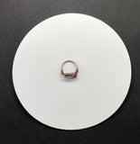 African Green Opal and Copper Ring.  Size 6.