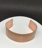 Rolling waves in copper Cuff Bracelet. Fully adjustable for a comfortable, custom fit—perfect for ocean lovers and those who adore organic, nature-inspired jewelry.
