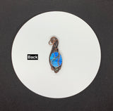 Blue Labradorite and Copper Pendant