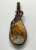 This Colorful Lace Agate Pendant in Wire Wrapped Copper is ideal for individuals who appreciate the beauty of natural gemstones and the artistry of handcrafted jewelry. It appeals to those who love unique, statement pieces with vibrant colors and intricate designs. This pendant is perfect for fashion-forward individuals who value both style and the natural charm of gemstones.