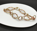 Men's Copper and Brass Sailors Knot Bracelet - 9 1/2"