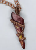 Original Mookaite and Copper Necklace
