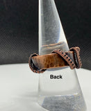 Picture Jasper Copper Band Ring