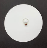 Shimmering Goldstone Ring in Sterling Silver.