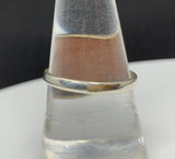 Shimmering Goldstone Ring in Sterling Silver.