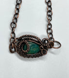 Adjustable Primavera Chrysocolla Bracelet in Copper