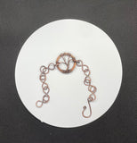 Adjustable Copper Tree of Life Bracelet