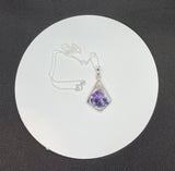 Sterling Silver Morado Opal Necklace