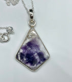 Sterling Silver Morado Opal Necklace