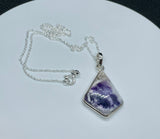 Sterling Silver Morado Opal Necklace