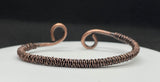 Twisted Copper Bracelet.