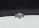 Sterling Silver Blue Labradorite Ring