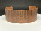 Wavy Copper Cuff Bracelet