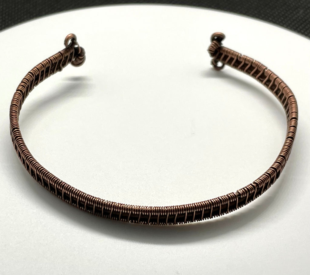 Handcrafted Braided Copper Cuff Bracelet from Mexico 'Brilliant Weave' -  Smithsonian Folklife Festival Marketplace