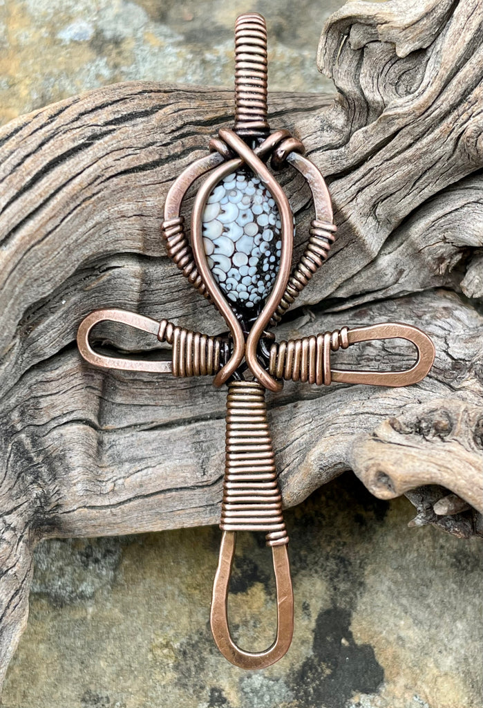 Copper Ankh Pendant