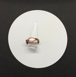 Heavy Gauge Woven Copper Ring - Size 13