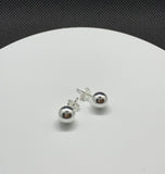 Sterling Silver Ball stud Earrings