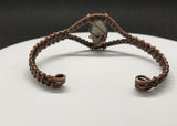 Labradorite and Copper Bracelet - adjustable