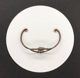 Kyanite and Copper Cuff Bracelet