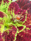 Carnelian and Copper Ring - adjustable