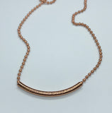 Shiny Copper Necklace