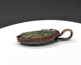 Rocky Butte Jasper Pendant in Copper