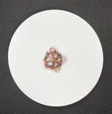 Welcome in Spring and Summer with this Wire Wrapped Copper Butterfly Pendant. 