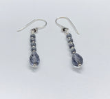 Sterling Silver and Crystal Earrings