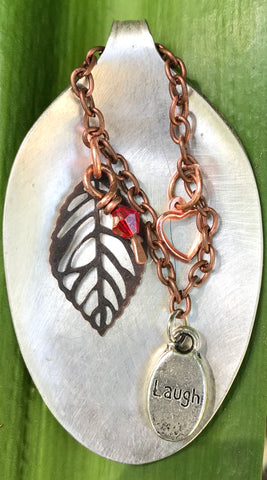 Silver Plated Spoon Pendant