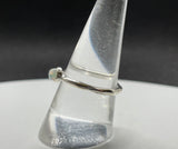 Sterling Silver Opal Ring - Size 8