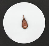 Dazzling Sunstone and Copper are a perfect combination in this handmade pendant.