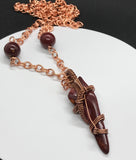 Original Mookaite and Copper Necklace