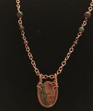 Stunning Picasso Jasper and Copper Necklace