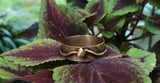 Large Copper Etched Ring