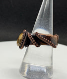 Picture Jasper Copper Band Ring