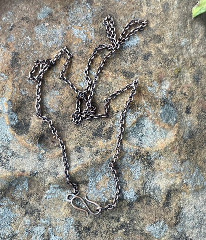 19 1/2" Antiqued Copper Chain