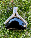 Velvet Obsidian Pendant in Sterling Silver