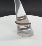Moonstone and Copper Ring - size 9