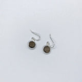 Smoky Quartz Sterling Silver Earrings