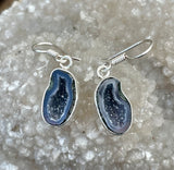  Tabasco Geode Sterling Silver Earrings. 