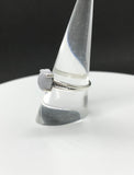 Blue Lace Agate in Sterling Silver Ring - Size 8