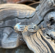 Sterling Silver Hug Ring