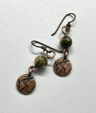 Hypoallergenic Rainforest Jasper Earth Earrings