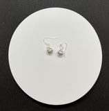 Sterling Silver Ladybug Earrings.