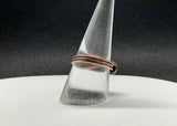 Shiny Copper Swirls Ring