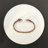 Twisted Copper Bracelet - adjustable